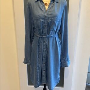 Style & Co. Light Blue Denim Dress